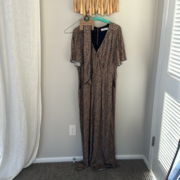 GREYLIN x ANTHROPOLOGIE Galena Wide-Leg Jumpsuit - Picture 3 of 3